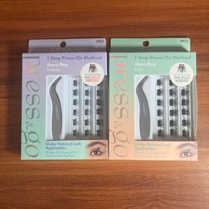 New! i-ENVY Press&Go Self-Adhesive Eyelashes No Glue Needed Eyelash Clusters